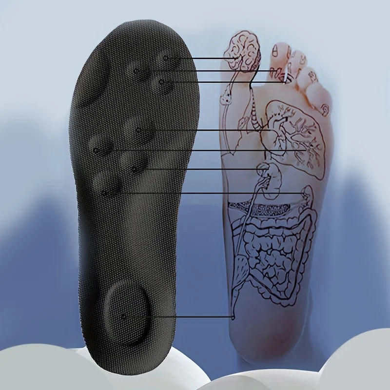 Semelles intérieures de Sport en Latex à haute élasticité, 1 paire/2 paires/4 paires, coussinets de chaussures souples, Support de voûte plantaire, semelles orthopédiques, semelle intérieure déodorante respirante