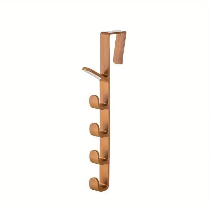 1pc chambre porte cintre vêtements suspendus support sur la porte en plastique stockage à domicile Organization crochets, porte-monnaie pour sacs Rails
