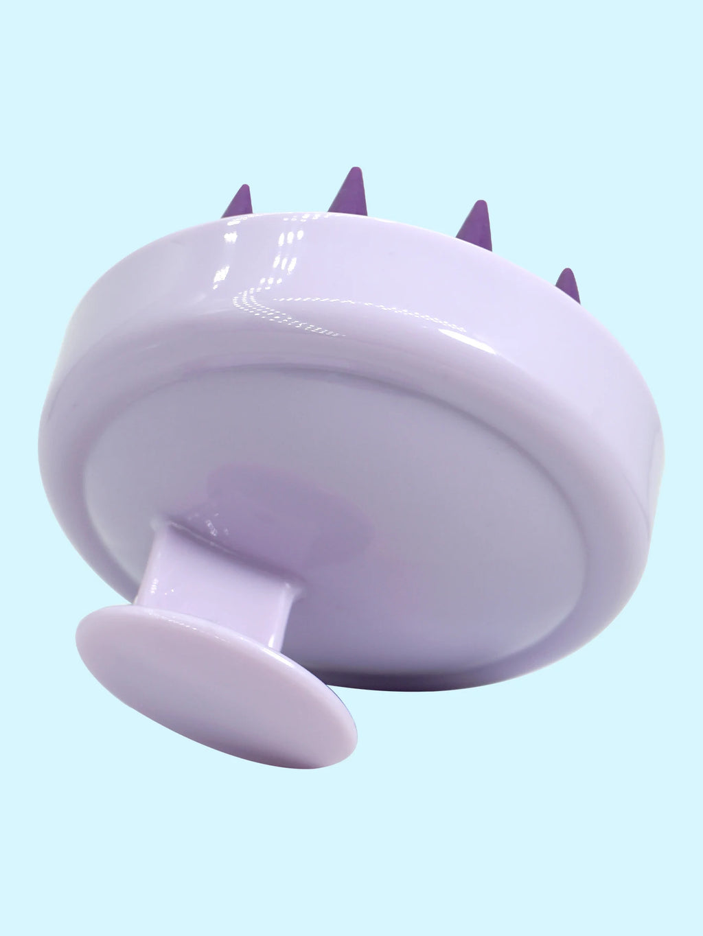 Brosse de Énergie du Cuir oral elu en Silicone, Peigne à Poignée Magique, Spa