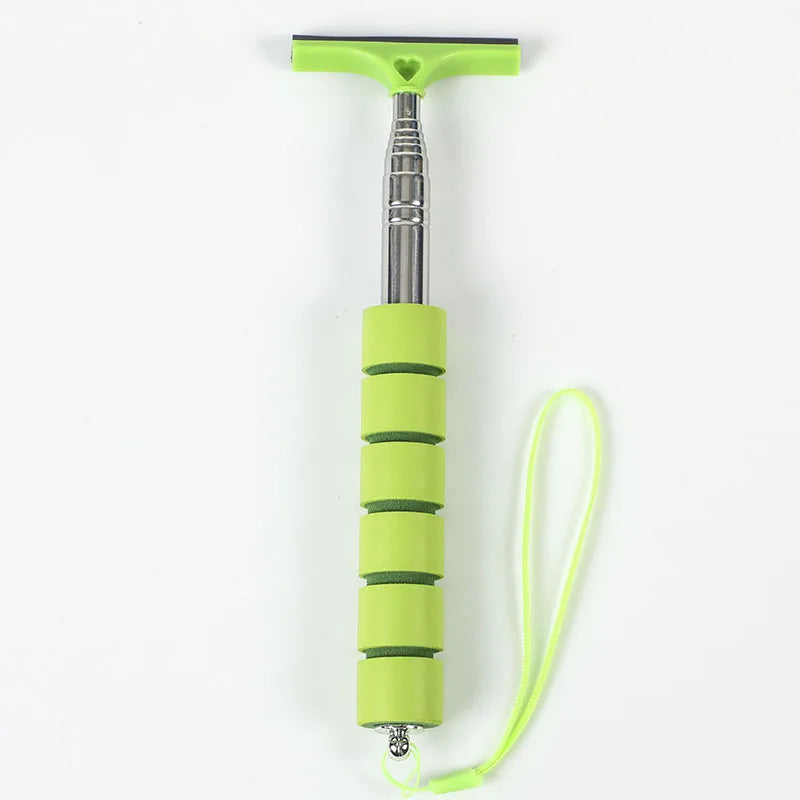 Outil de nettoyage d'essuie-glace de rétroviseur de voiture, nettoyeur de brume de verre automatique, grattoir, accessoires de voiture, poignée, brosse de nettoyage de vitres télescopique