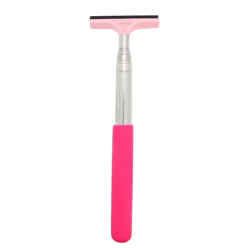 Outil de nettoyage d'essuie-glace de rétroviseur de voiture, nettoyeur de brume de verre automatique, grattoir, accessoires de voiture, poignée, brosse de nettoyage de vitres télescopique