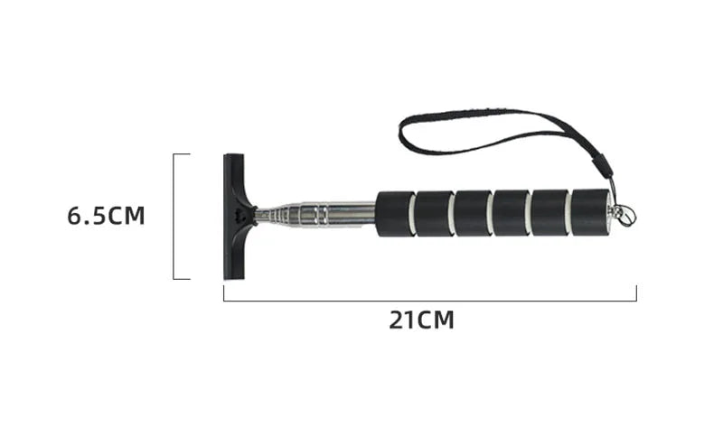 Outil de nettoyage d'essuie-glace de rétroviseur de voiture, nettoyeur de brume de verre automatique, grattoir, accessoires de voiture, poignée, brosse de nettoyage de vitres télescopique