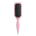 Brosse Coiffante pour Cheveux Bouclés – Brosse à Boucles pour Hommes et Femmes – Outil de Peignage et de Modelage – Réduit les Tensions