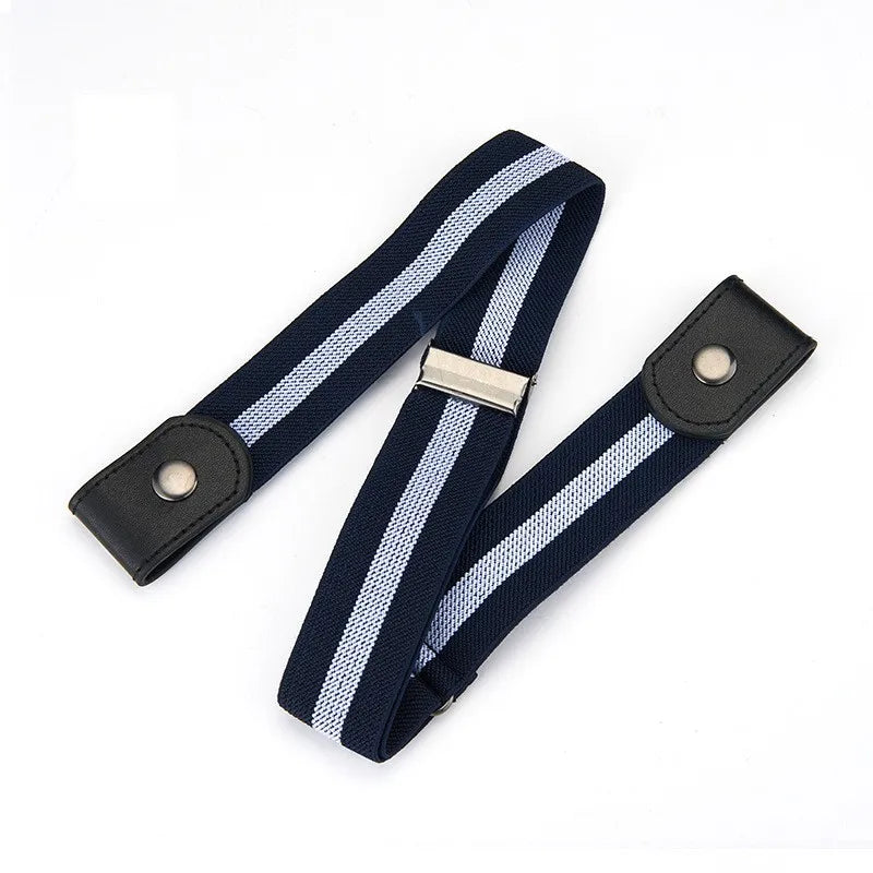 Ceinture élastique Invisible sans trace, ceinture pour femmes, pantalons en jean, ceinture élastique pour hommes