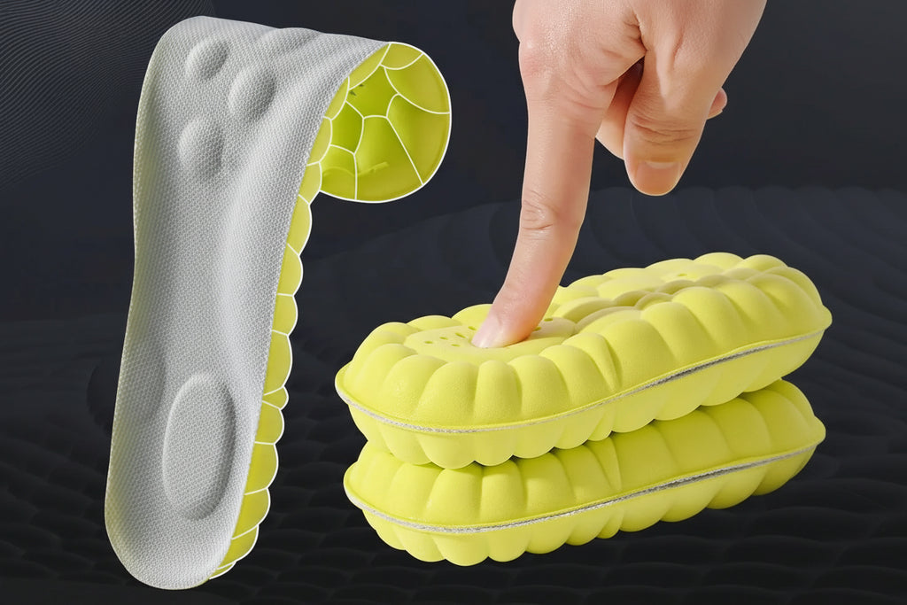 Semelles intérieures de Sport en Latex à haute élasticité, 1 paire/2 paires/4 paires, coussinets de chaussures souples, Support de voûte plantaire, semelles orthopédiques, semelle intérieure déodorante respirante