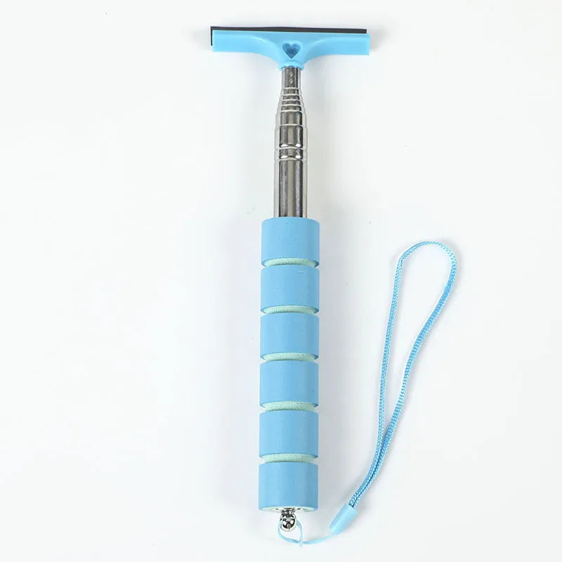 Outil de nettoyage d'essuie-glace de rétroviseur de voiture, nettoyeur de brume de verre automatique, grattoir, accessoires de voiture, poignée, brosse de nettoyage de vitres télescopique