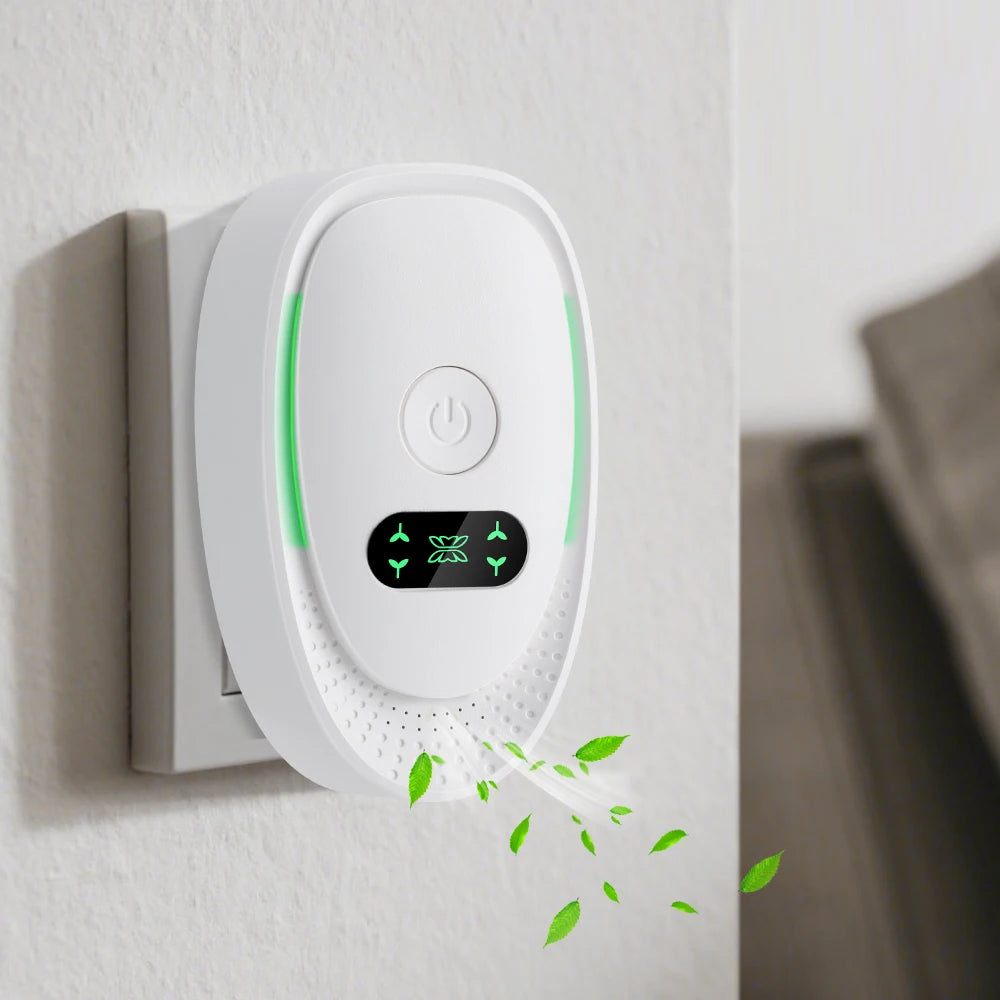 Purificateur d'air enfichable ioniseur d'ions négatifs purificateur d'air pour la maison fonctionnement silencieux ioniseur Mini purificateur d'air déodorant de toilette