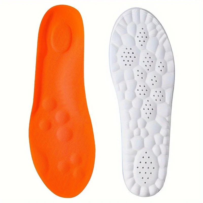 Semelles intérieures de Sport en Latex à haute élasticité, 1 paire/2 paires/4 paires, coussinets de chaussures souples, Support de voûte plantaire, semelles orthopédiques, semelle intérieure déodorante respirante