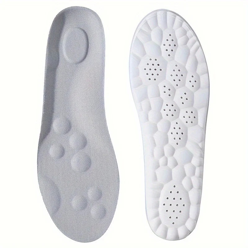 Semelles intérieures de Sport en Latex à haute élasticité, 1 paire/2 paires/4 paires, coussinets de chaussures souples, Support de voûte plantaire, semelles orthopédiques, semelle intérieure déodorante respirante